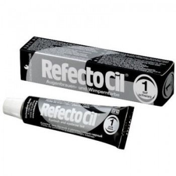 Refectocil Краска для бровей Eyelash and Eyebrow Tints Pure Black N 1.0 черный 15 мл