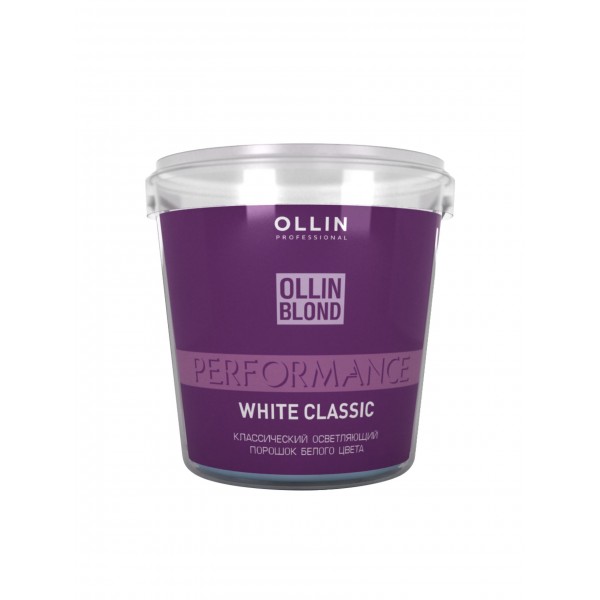 OLLIN Professional Классический осветляющий порошок для волос белого цвета Ollin Blond Performance 500 г