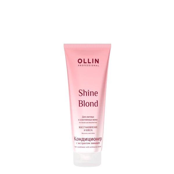 OLLIN Professional Кондиционер для волос с экстрактом эхинацеи Shine Blond 250 мл