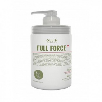 OLLIN Professional Маска для волос и кожи головы с экстрактом бамбука Full Force 650 мл