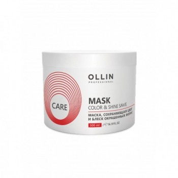 OLLIN Professional Маска для сохранения цвета и блеска окрашенных волос Care 500 мл