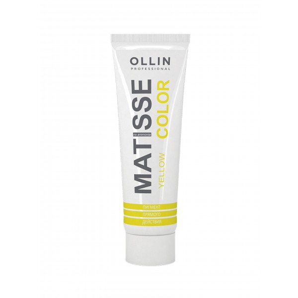 OLLIN Professional Краситель прямого действия Matisse Color желтый Yellow 100 мл