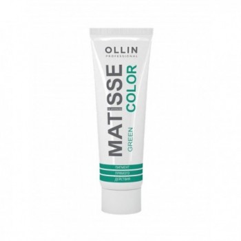 OLLIN Professional Краситель прямого действия Matisse Color зеленый Green 100 мл
