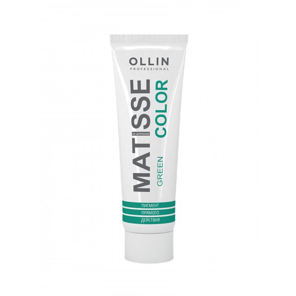 OLLIN Professional Краситель прямого действия Matisse Color зеленый Green 100 мл