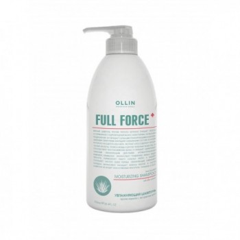 OLLIN Professional Шампунь для волос против перхоти увлажняющий с экстрактом алоэ Full Force 750 мл