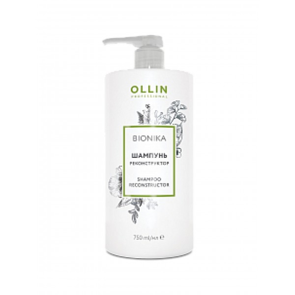 OLLIN Professional Шампунь для волос Реконструктор BioNika 750 мл
