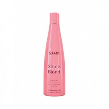 OLLIN Professional Шампунь для волос с экстрактом эхинацеи Shine Blond 300 мл
