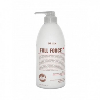 OLLIN Professional Шампунь для интенсивного восстановления волос с маслом кокоса Full Force 750 мл