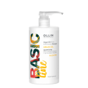 OLLIN Professional Шампунь для сияния и блеска волос с аргановым маслом Basic Line 750 мл