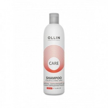 OLLIN Professional Шампунь для сохранения цвета и блеска окрашенных волос Care 250 мл