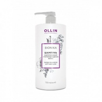 OLLIN Professional Шампунь энергетический против выпадения волос BioNika 750 мл