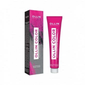 OLLIN Professional Перманентная крем-краска для волос Color 10/5 светлый блондин махагоновый 60 мл