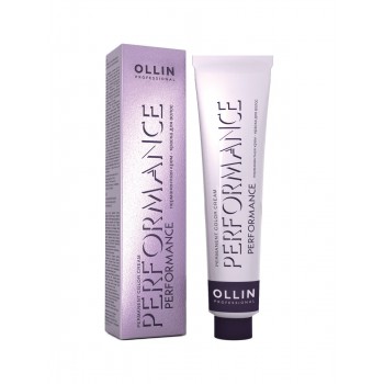 OLLIN Professional Перманентная крем-краска для волос Performance 8/72 светло-русый коричнево-фиолетовый 60 мл