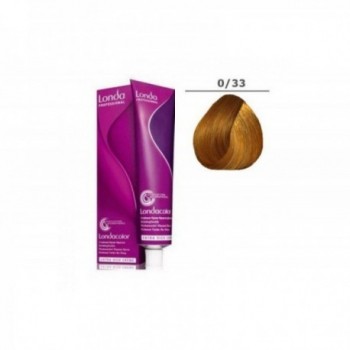 Londa Professional 0/33 стойкая крем-краска для волос - интенсивный золотистый микстон Londacolor