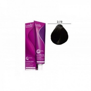 Londa Professional 2/0 стойкая крем-краска для волос - чёрный Londacolor