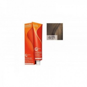 Londa Professional 6/71 интенсивное тонирование - тёмный блонд коричнево-пепельный Ammonia Free