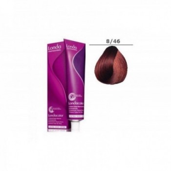 Londa Professional 8/46 стойкая крем-краска для волос - светлый блонд медно-фиолетовый Londacolor