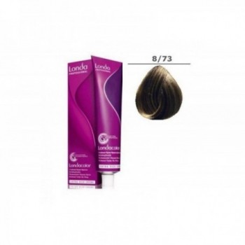 Londa Professional 8/73 стойкая крем-краска для волос - светлый блонд коричнево-золотистый Londacolor