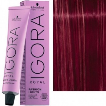 Schwarzkopf Professional Краска для волос стойкая Igora Royal Fashion Lights L-89 красный фиолетовый 60 мл