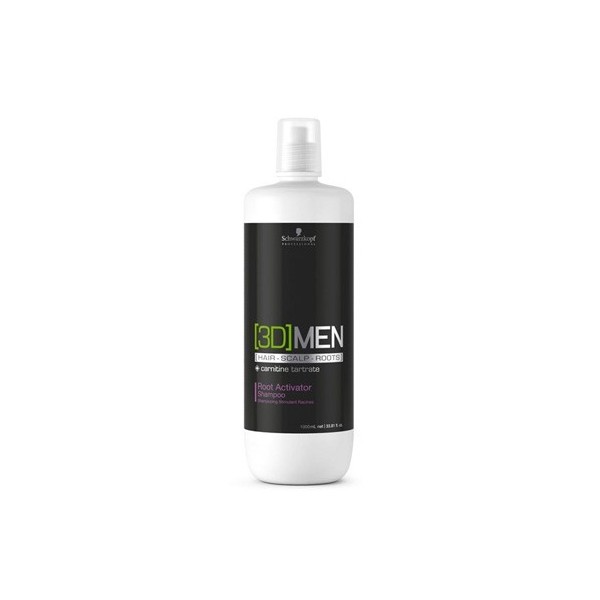 Schwarzkopf Professional Шампунь для роста волос Мужской 3D Men Hair Growth Activating Shampoo 1000 мл