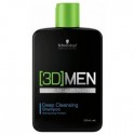 Schwarzkopf Professional Шампунь для волос очищающий мужской 3D Men Deep Cleansing Shampoo 250 мл