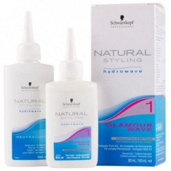 Schwarzkopf Professional Набор для химической завивки Natural Styling Hydrowave Glamour Wave 1 для нормальных волос