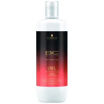 Schwarzkopf Professional Шампунь для волос BonaCure Oil Miracle Shampoo для жестких и толстых волос 1000 мл