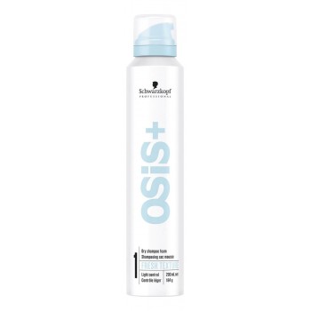 Schwarzkopf Professional Шампунь-пена для волос сухой Osis+ Fresh Texture Dry Shampoo Foam 200 мл