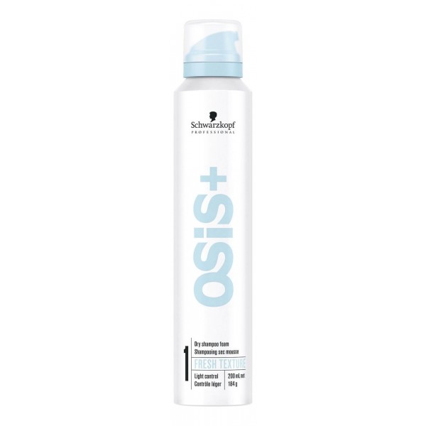 Schwarzkopf Professional Шампунь-пена для волос сухой Osis+ Fresh Texture Dry Shampoo Foam 200 мл