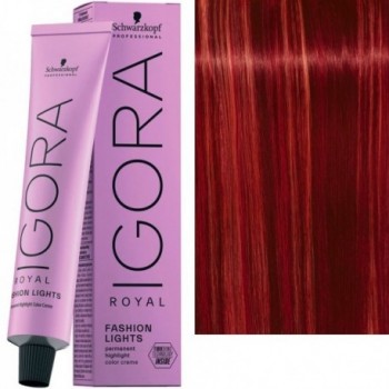 Schwarzkopf Professional Краска для волос стойкая Igora Royal Fashion Lights L-88 красный экстра 60 мл