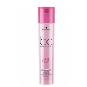 Schwarzkopf Professional Шампунь для волос серебристый BonaCure Color Freeze Silver Shampoo с серебристым оттенком 250 мл