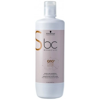 Schwarzkopf Professional Шампунь для волос мицеллярный Bonacure Q10+ Time Restore Shampoo возрождение 1000 мл