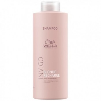 Wella Professionals Шампунь-нейтрализатор желтизны для холодных светлых оттенков волос Invigo Blonde Recharge